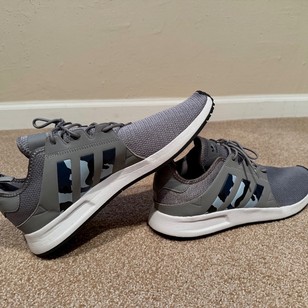 Men's Adidas X_PLR - Grey Blue Camo - Size 13